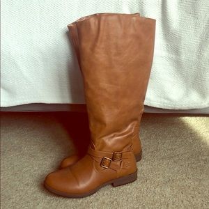 Super cute leather boots. Worn twice.